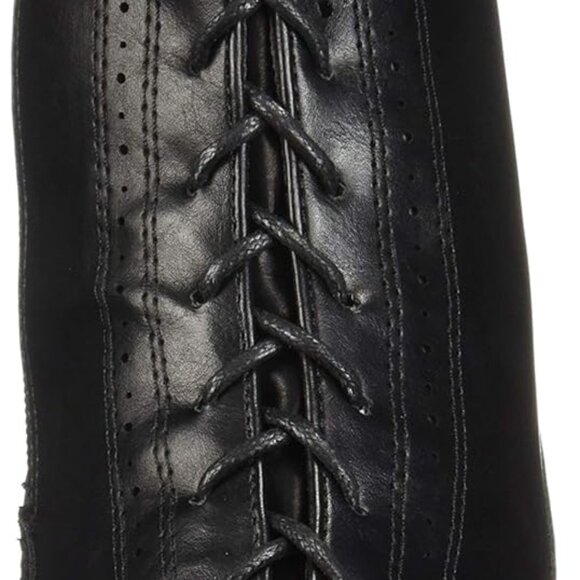 Women's Mid Calf Victorian Steampunk Costume Bootie Black Size 10 - Picture 2 of 7